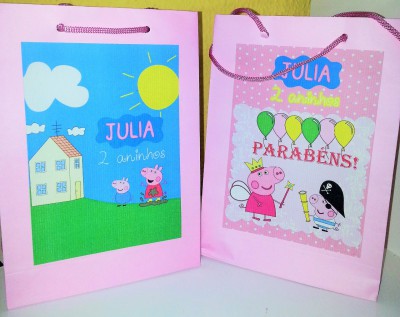 Sacolinha da peppa