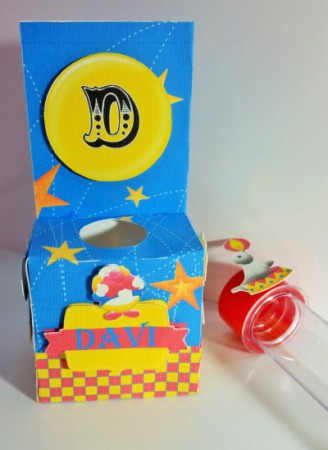 Kit caixinha com tubete personalizado