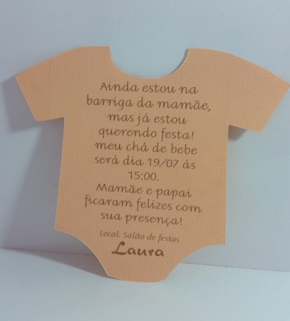 Convite Body simples