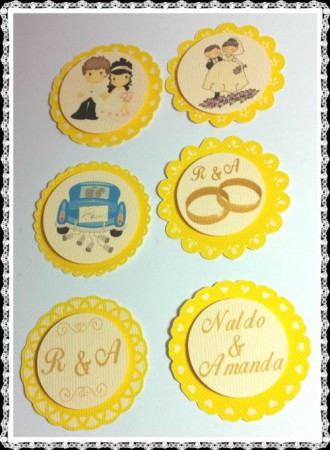 Toppers para Cupcakes
